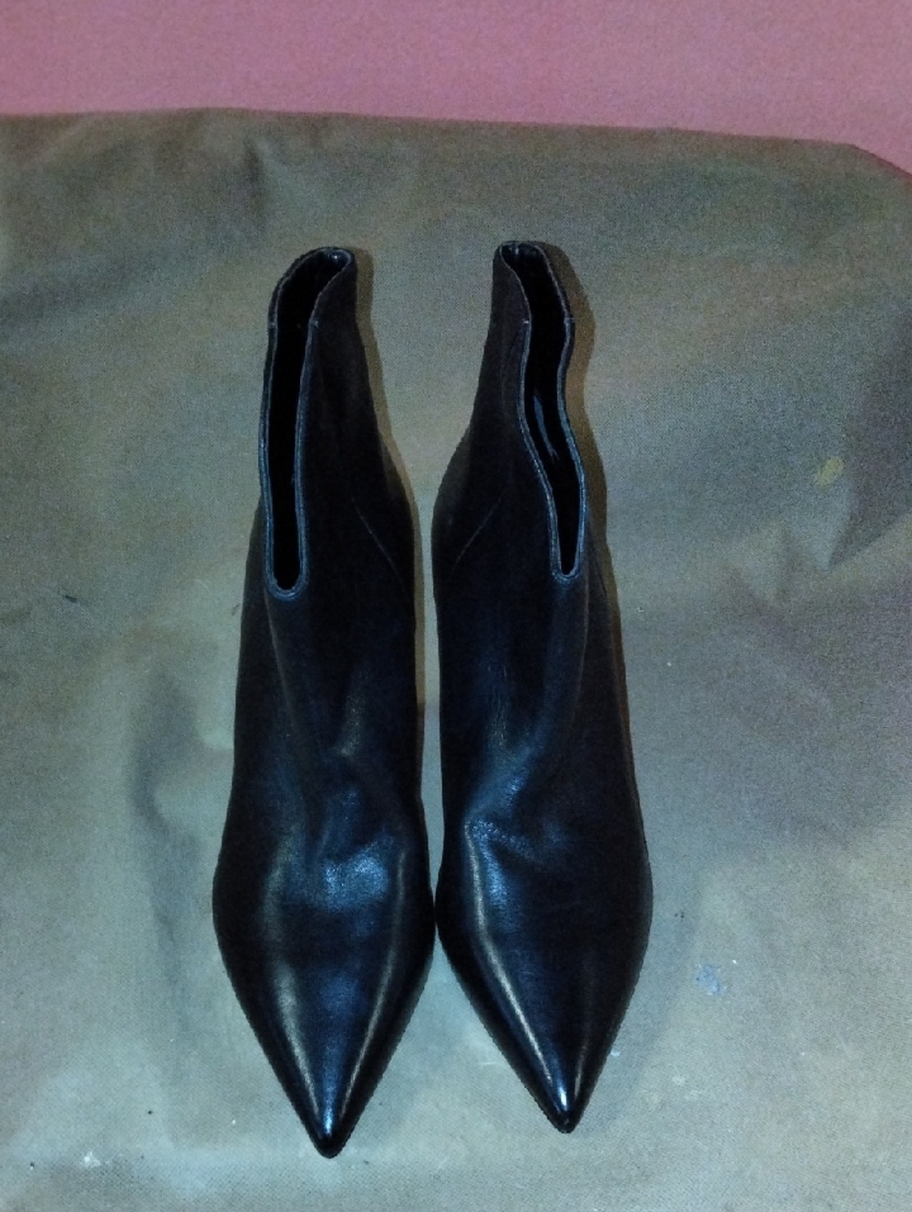Marc Fisher Women's Black Pointed Toe Ankle Boots